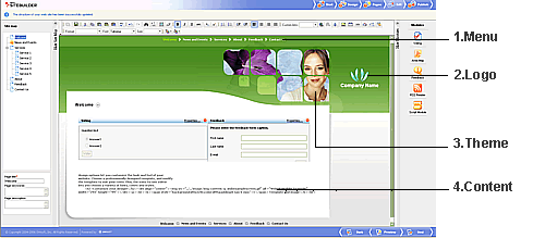 SiteBuilder Example